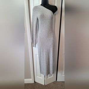 Express One-Shoulder Sweater Dress